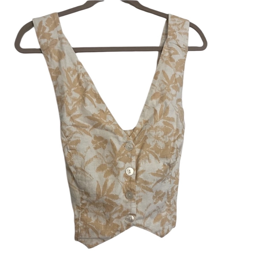 ABERCROMBIE linen tank